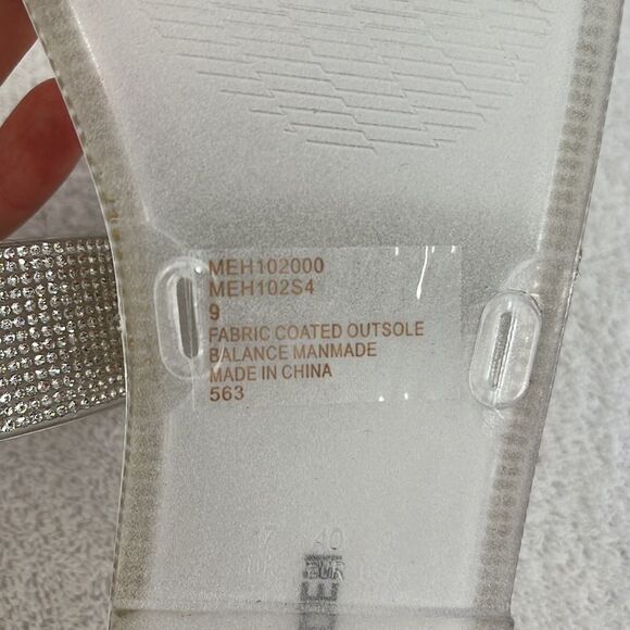 Steve Madden Clear Studded Jelly Sandals Women’s Size 9 - Picture 7 of 8